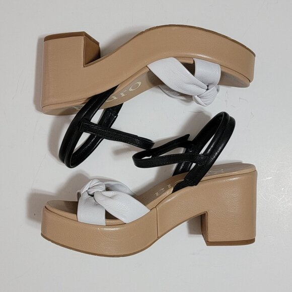 Pedro Garcia Platform Sandal Womens 7 Retro 60s Chic Designer Summer Comfort - Picture 5 of 11